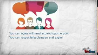 Discussion Forums: Tips for Success