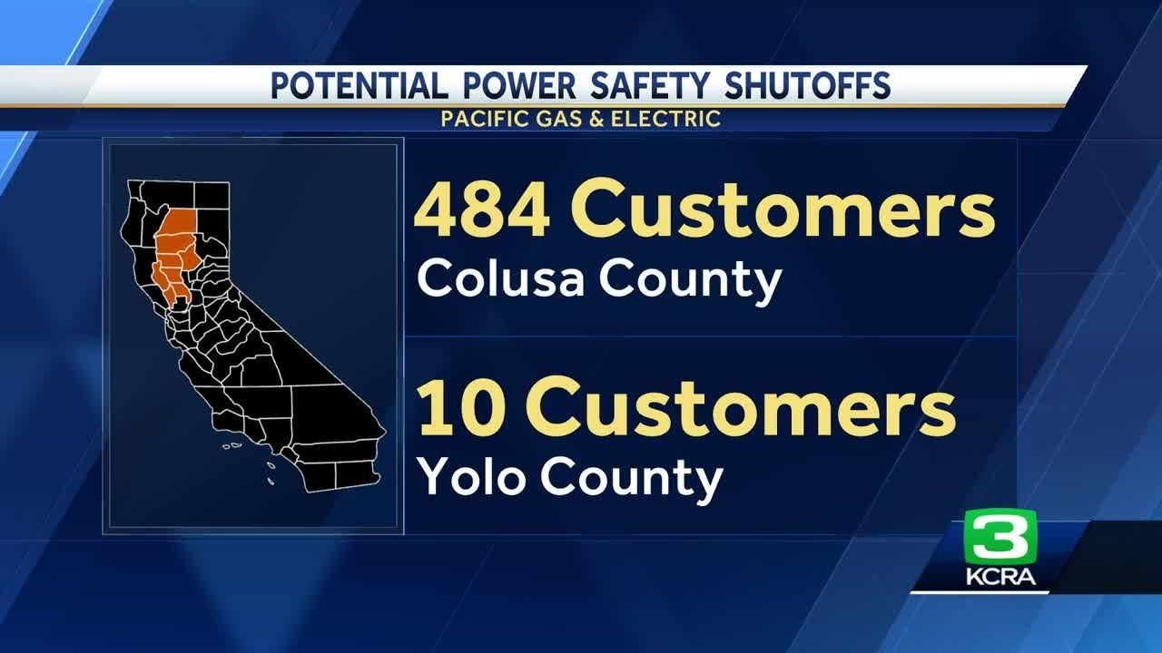 PG&E Says 5,200 Customers In Northern California Could Face Power ...