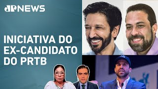 Guilherme Boulos aceita e Ricardo Nunes descarta sabatina promovida por Pablo Marçal