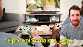 TJI FALA SOBRE A DIFERENÇA ENTRE JOGAR JOGOS EM STREAM E FORA