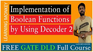 Implementation of Boolean Functions by Using Decoder 2 || Lesson 108 || Digital Electronics ||