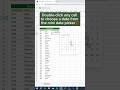 NEW Date Picker in Excel for Web‼️ #excel