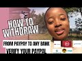 How to withdraw from PayPal to any bank account| link your bank | verify your PayPal account