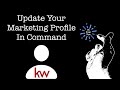 Set Up Marketing Profile in Command