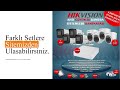 hikvision güvenlik kamera setleri