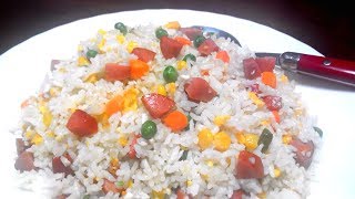 什錦蛋炒飯！Assorted Fried Rice!