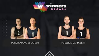 Winners Beach Volleyball. Men. M. Kurlapov / O. Doliuk - M. Bedukha / M. Lehin 26.12.2024