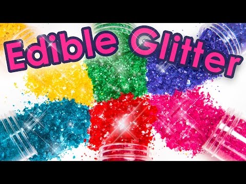 How to Make Edible Glitter 3 Different Ways! (Cake Decorating DIY) How to Make Edible Glitter 3 Different Ways! (Cake Decorating DIY)