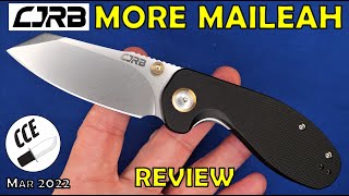 Review CJRB MORE Maileah  - Model J1918L-xx (with comparison to the Maileah)