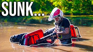 I SUNK MY FOUR WHEELER! Deep Water Riding ENDS TERRIBLY!