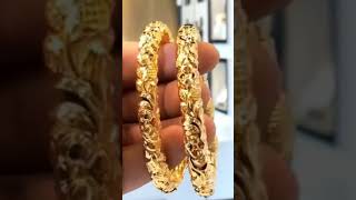 Gold Bangles Designs || 50 Gram Gold Kangan || #Shorts