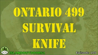 ONTARIO 499 SURVIVAL KNIFE, The Pilot Didn't Survive. -🇺🇸🛩✈🗡- Episode 100