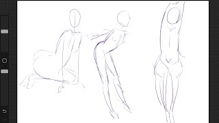 Day 2 : ᙏ Gesture drawing practice