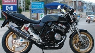 Honda CB400SS exhaust sound compilation