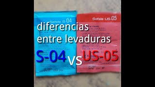 LEVADURAS ALE Y SUS DIFERENCIAS US-O5 / S-04