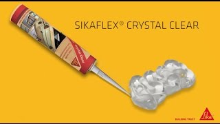 Sellador y Adhesivo transparente Sikaflex Crystal Clear - Sika España