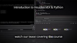 Introduction to Houdini VEX \u0026 Python