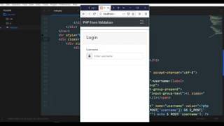 PHP,Mysql,Bootstrap,Form validation 7