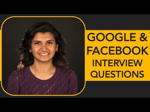 Google and Facebook Interview Questions & Tips - A Must Watch! Google and Facebook Interview Questions & Tips - A Must Watch!