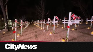 A day of Remembrance and sombre reflection in Calgary