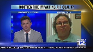Klamath County residents deal with a growing fire and deteriorating air quality