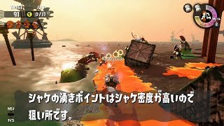 【野良カンストするためのサーモンラン解説】ドンブラコ/通常潮2　チャージャーは貫通攻撃を狙おう！