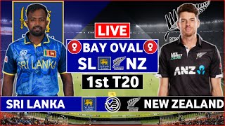 Sri Lanka v New Zealand 1st T20 Live Scores | SL vs NZ 1st T20 Live Scores \u0026 Commentary | SL Batting