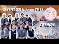 seventeen as sm's hidden artist