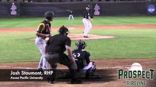 Pitch of the Day:  Josh Staumont, RHP, Azusa Pacific University #mlbdraft #100