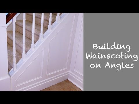 How to Install Wainscoting on Angles (Staircase Renovation Episode 1) How to Install Wainscoting on Angles (Staircase Renovation Episode 1)