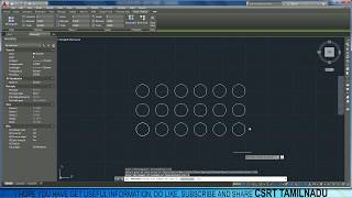 36_1 (MODIFY TOOL) RECTANGULAR ARRAY COMMAND AUTOCAD, ALL OPTIONS OF RECTANGULAR ARRAY AUTOCAD