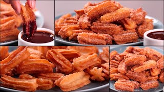 CHURROS RECIPE | EGGLESS CHURROS RECIPE | EASY CHURROS RECIPE | HOMEMADE CHURROS RECIPE | N'Oven