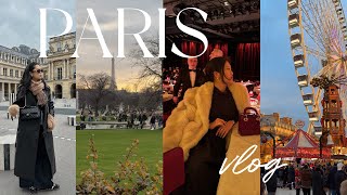 PARIS TRAVEL VLOG| bday in Paris, best food spots, christmas markets, Moulin Rouge & luxury haul