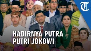 Penampilan Putra Putri Jokowi saat Hadiri Upacara Peringatan HUT RI ke 74 di Istana Negara