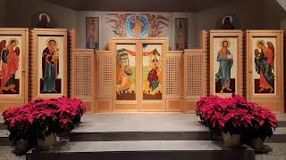 December 23, 2024: Great Vespers for the Prefeast of the Nativity