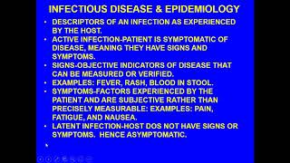 MEDICAL MICROBIOLOGY CH9 INFECTIOUS DISEASES EPIDEMIOLOGY
