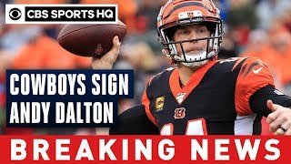 Cowboys signing Andy Dalton to one-year deal worth up to $7 million, per report | CBS Sports HQ