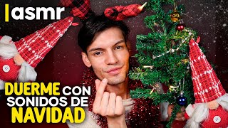 ASMR español PARA DORMIR en minutos con sonidos de navidad