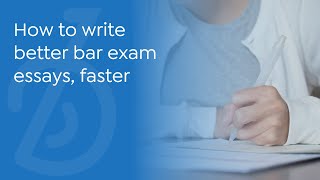 How to write better bar exam essays, faster | BARBRI Essay Architect with Directed Essay Grading