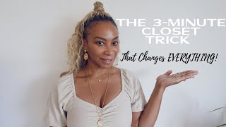 Simplify Your Wardrobe in 3 Minutes | The Easy Outfit Edit
