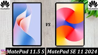 Huawei Matepad 11.5 S vs Huawei Matepad SE 11 2024