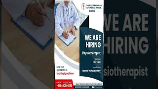 Kakkanad Hospital job Kochi | physiotherapist | Kerala Jobs | Job Info      @jobinfo619