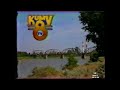 [400LC98] KUMV TV Channel 8 Old Sidney Bridge with MDU Coal Plant Bumper Commercial