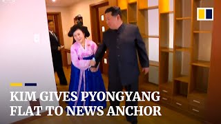 Kim Jong-un gives Pyongyang flat to North Korean news anchor