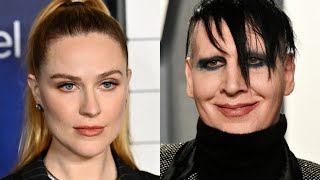 Marilyn Manson Drops Lawsuit Against Evan Rachel Wood