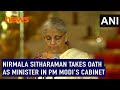 Nirmala Sitharaman takes oath as Minister in PM Modi’s Cabinet