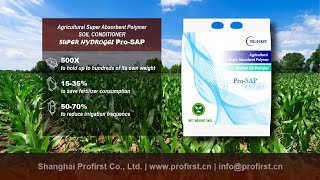 Profist Agricultural Super Absorbent Polymenr Pro-SAP as AquaSorb or Soil Water Trap