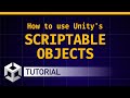 How to use Unity's Scriptable Objects [Unity/C# 🇬🇧 tutorial]