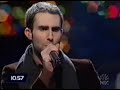 Maroon 5 - Harder To Breathe (Carson Daly NYE) Live - 2005