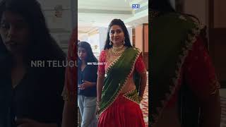 Actress Varshini Spotted at Taj krishna Hyderabad